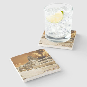 Great Sphinx of Giza - Africa - Egypt Stone Coaster