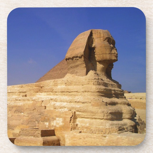 Great Sphinx of Giza, Egypt Coaster (Front)