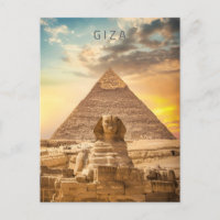 Great sphinx of giza Egypt vintage Middle east