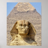 Great Sphinx of Giza & pyramids Ancient Egypt