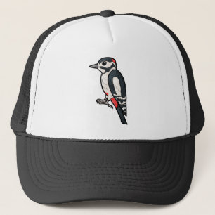Great Spotted Woodpecker Trucker Hat