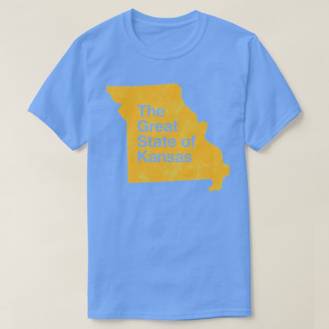 Great state of kansas T-Shirt (Design Front)