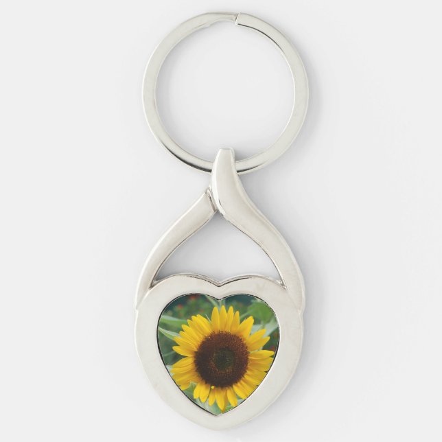 Great Sunflower Key Ring (Front)