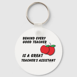 Great Teacher's Assistant Key Ring