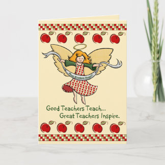 Great Teachers Inspire Holiday Card
