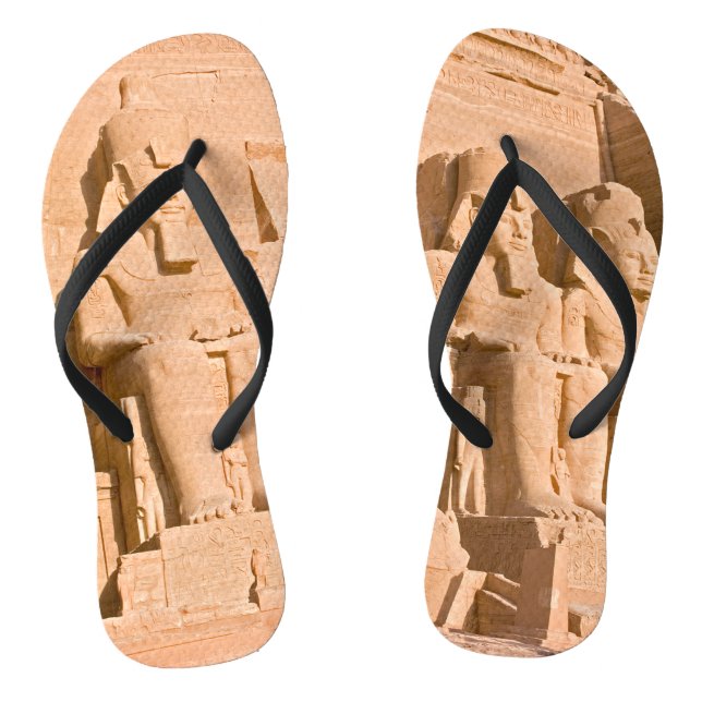 Great Temple of Abu Simbel - Ramses II - Egypt Jandals (Footbed)