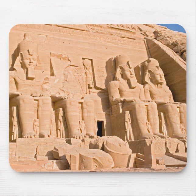 Great Temple of Abu Simbel - Ramses II - Egypt Mouse Pad (Front)