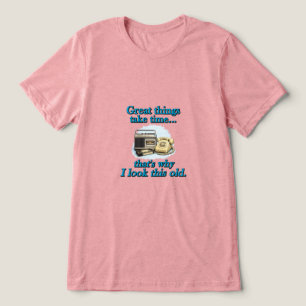 Great things take time Tri-Blend shirt