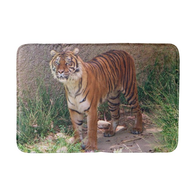 Great Tiger Bath Mat! Mat (Front)