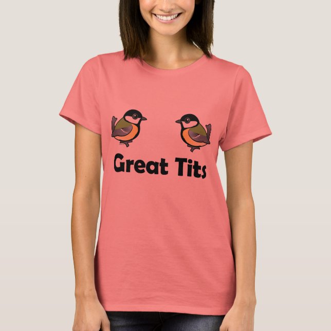 Great Tits T-Shirt (Front)