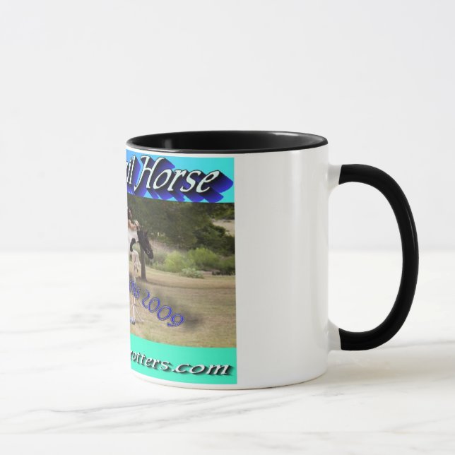 Great trail horse World Champion logo cup (Right)