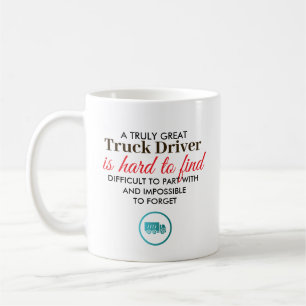 Great Truck Driver Personalised Name Gift Coffee Mug