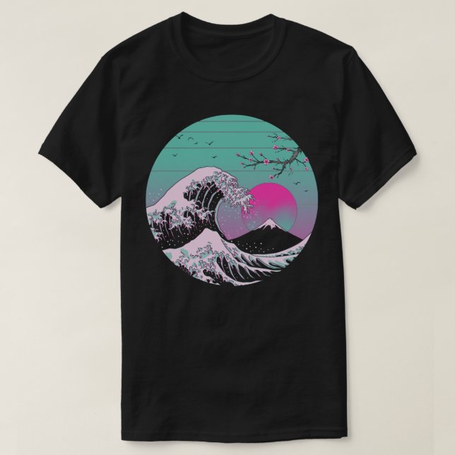 Great Vapour Aesthetics  T-Shirt (Design Front)