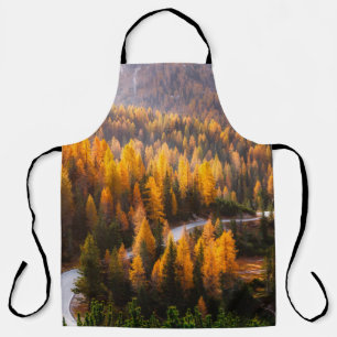 Great view of winding road. Dramatic and gorgeous Apron