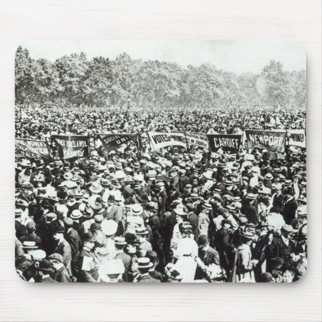 Great Votes for Women demonstration in Hyde Mouse Pad (Front)