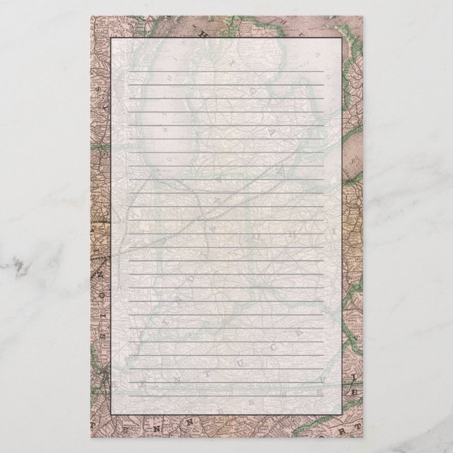 Great Wabash System Stationery (Front)