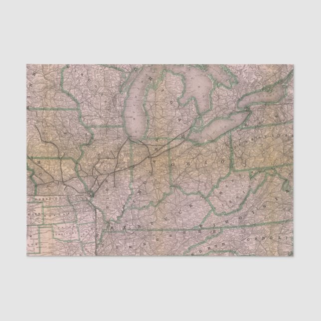 Great Wabash System Tissue Paper (Front)