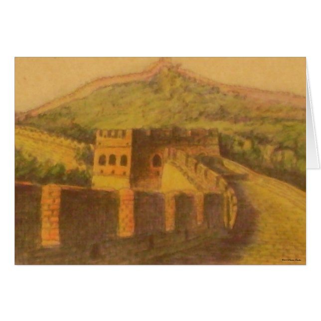 Great Wall Badaling Card (Front Horizontal)