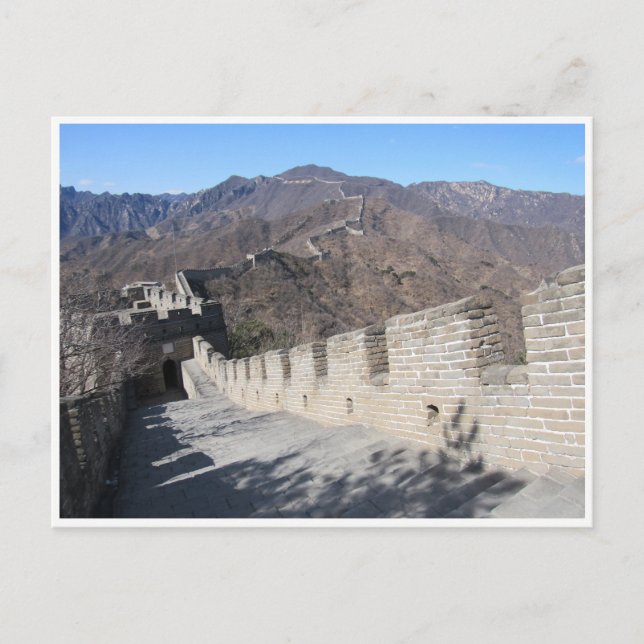 great wall china postcard (Front)