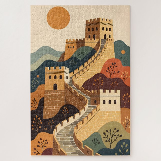 Great Wall Jigsaw Puzzle (Vertical)