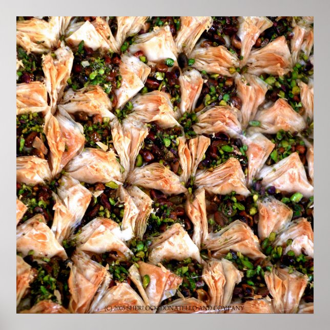 Great Wall Of Baklava Poster (Front)