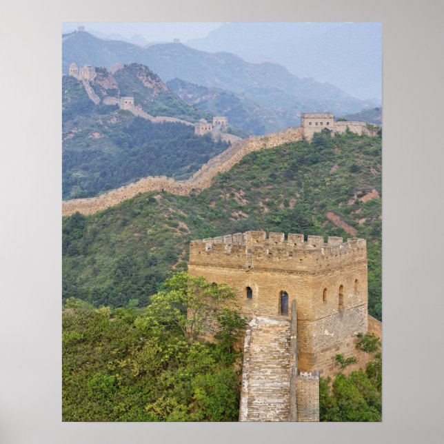 Great Wall of China at Jinshanling, China. 2 Poster (Front)