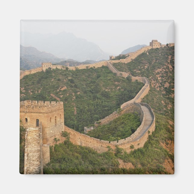 Great Wall of China at Jinshanling, China, Asia Magnet (Front)