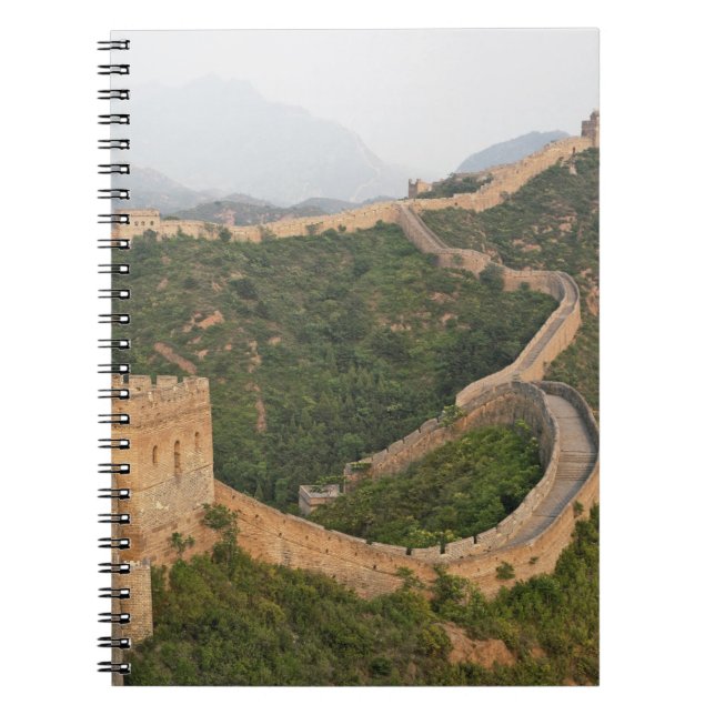 Great Wall of China at Jinshanling, China, Asia Spiral Notebook (Front)