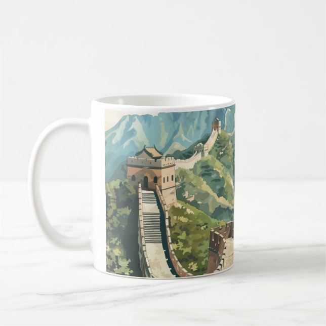 Great wall of China Coffee Mug (Left)