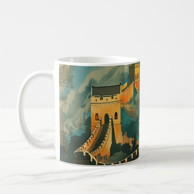 Great wall of China Coffee Mug (Left)