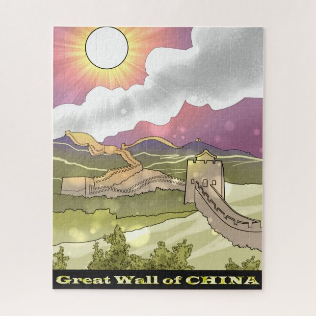 Great Wall of China  Jigsaw Puzzle (Vertical)