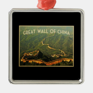 Great Wall Of China Metal Tree Decoration