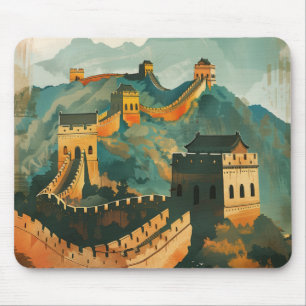 Great wall of China Mouse Pad