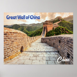 Great Wall of China Poster