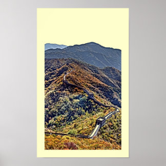 Great Wall of China Poster