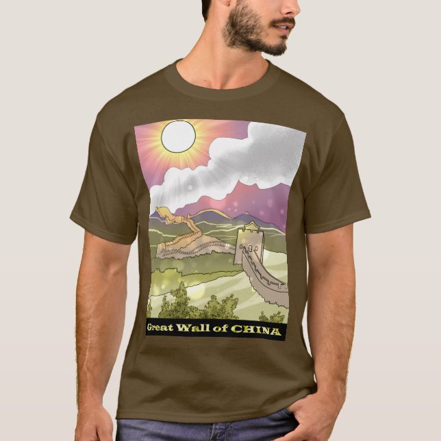 Great Wall of China  T-Shirt (Front)