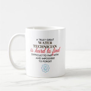 Great Water Technician Personalised Name Gift Coffee Mug
