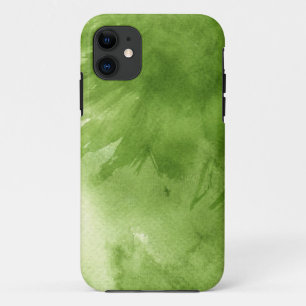 great watercolor background - watercolor paints 2 iPhone 11 case