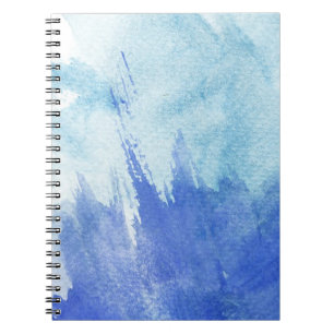great watercolor background - watercolor paints spiral notebook