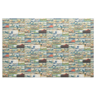 Great Wave Hokusai Mount Fuji Japanese Prints Fabric