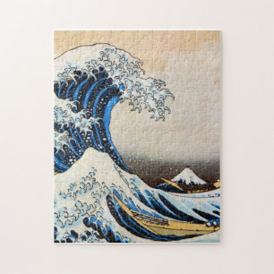 Great Wave, Hokusai, Ukiyo-e Jigsaw Puzzle