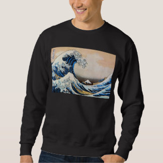 Great Wave, Hokusai, Ukiyo-e Sweatshirt