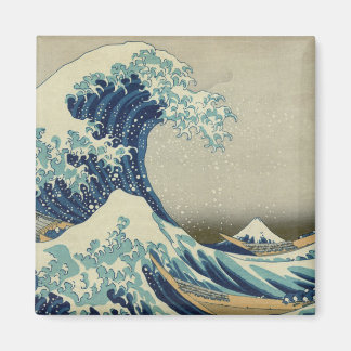 "Great Wave off Kanagawa" by Hokusai magnet