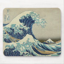 "Great Wave off Kanagawa" by Hokusai mouse mat