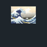 Great Wave off Kanagawa | Hokusai | Canvas Print<br><div class="desc">The Great Wave off Kanagawa is a woodblock print by Katsushika Hokusai.</div>