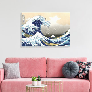 Great Wave off Kanagawa | Hokusai | Canvas Print