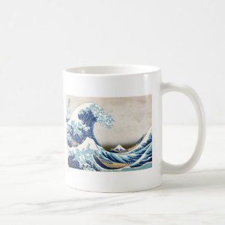 Great Wave Off Kanagawa Hokusai Fine Art Coffee Mug
