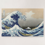 Great Wave off Kanagawa | Hokusai | Jigsaw Puzzle<br><div class="desc">The Great Wave off Kanagawa is a woodblock print by Katsushika Hokusai.</div>
