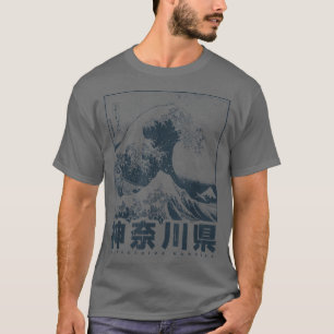 Great Wave Off Kanagawa Japanese Art Japan Aesthet T-Shirt