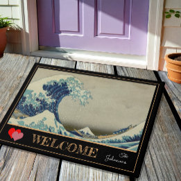 Great Wave off Kanagawa & Japanese Art /Japan Mat